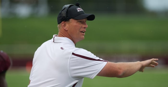 DeBoer serving as Southern Illinois' offensive coordinator in 2010, his first assistant job after a five year stint as Sioux Falls' head coach.